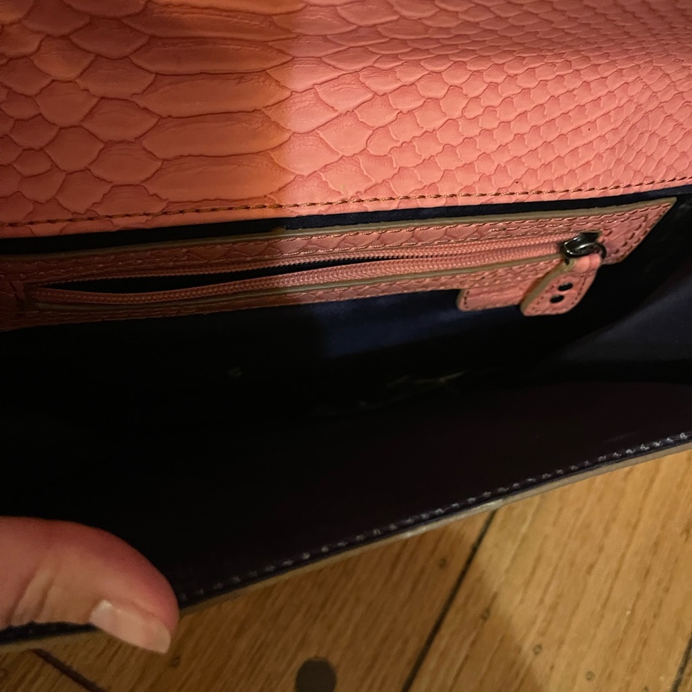RACHEL Rachel Roy Embossed Clutch - Picture 4 of 6